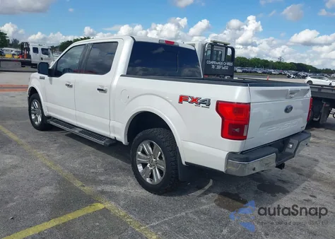 2018 Ford F-150 Lariat from USA, damaged, VIN 1FTEW1EG4JKC12972